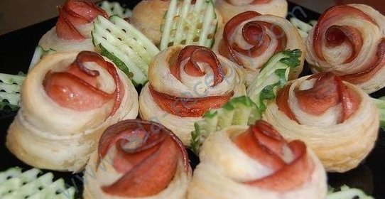 Колбасные Розочки