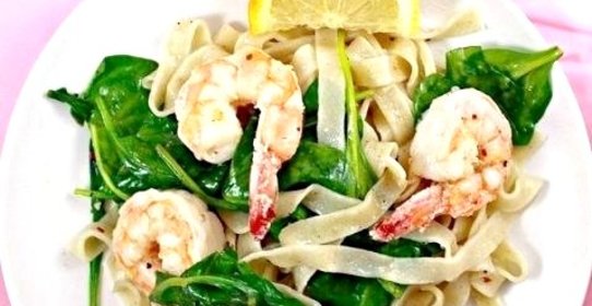 Паста с креветками Амор-Амор