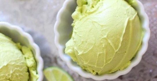 Мороженое из авокадо