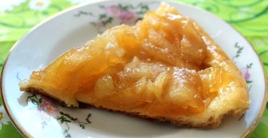 Яблочный пирог на сковороде