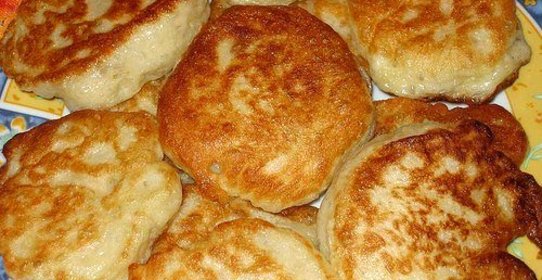 Пышные дрожжевые оладьи