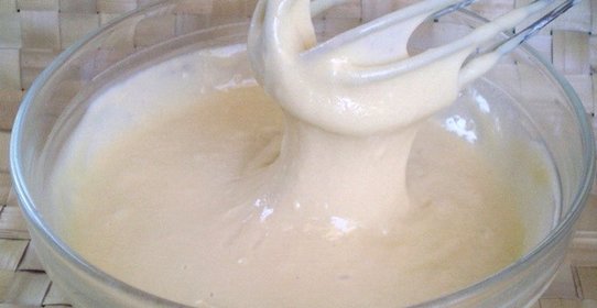 Простое бисквитное тесто