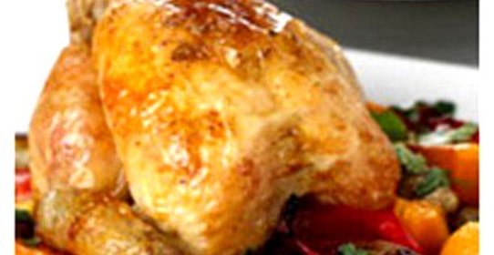 Ароматный цыпленок по‑гречески