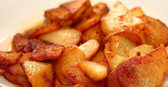 Картошка, жареная в мультиварке