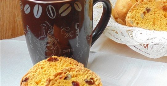 Бискотти с тыквой