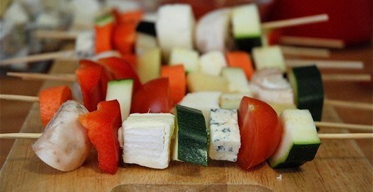 Вегетерианские шашлычки