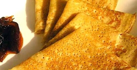 Блинчики на молоке заварные