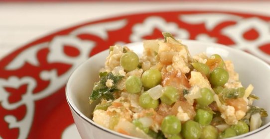 Рагу из индейки по-бомбейски