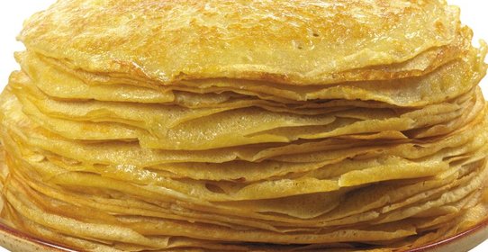 Тесто на блины на кефире