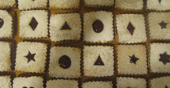 Австрийское печенье «Линзер»