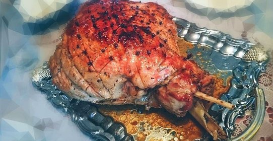 Рождественский окорок