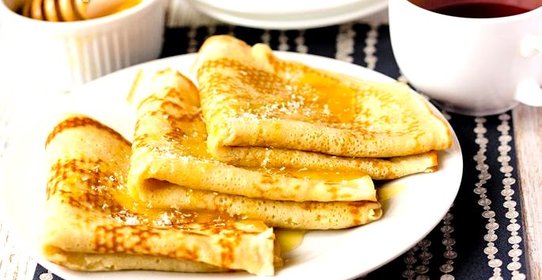 Кокосовые блины