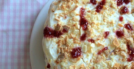 Наполеон с малиной