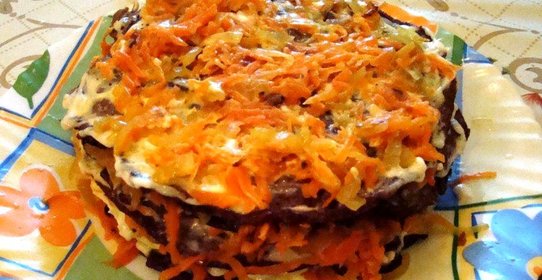 Печёночный торт по-домашнему