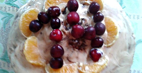 Необычный торт на кипятке