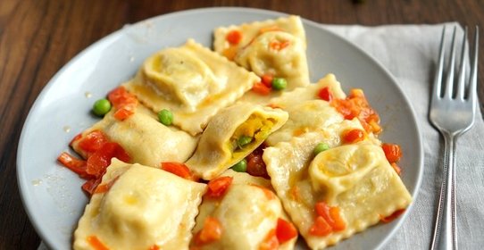 Равиоли с тыквой