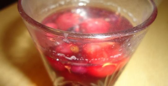 Компот из замороженных ягод и фруктов