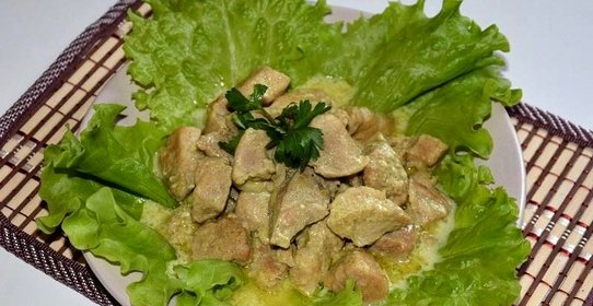 Свинина карри