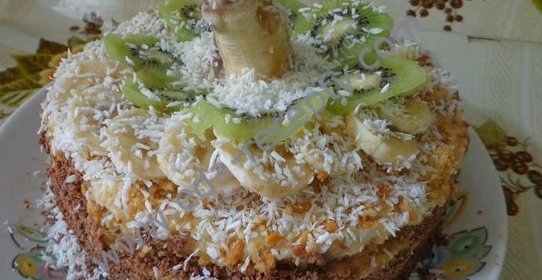 Торт блинный Крепвиль Тропический