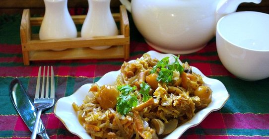 Солянка из опят