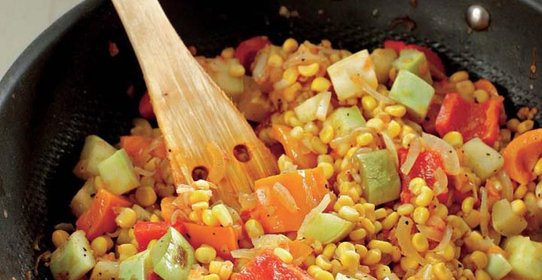 Рагу из кукурузы