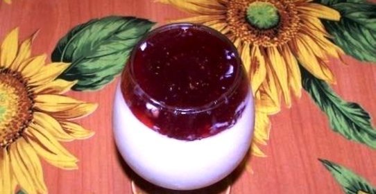 Желе из кефира и желатина