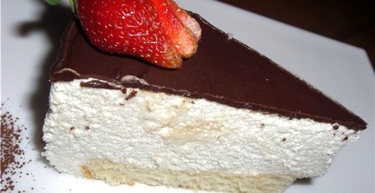 Торт Птичье молоко на желатине