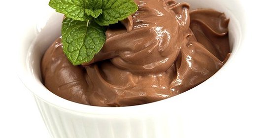 Горький шоколадно-апельсиновый мусс