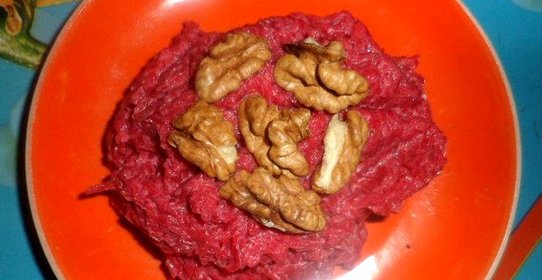 Салат свекольный