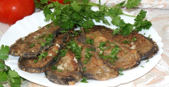 Отбивные из баклажанов