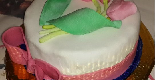 Постный торт «Восьмое марта»