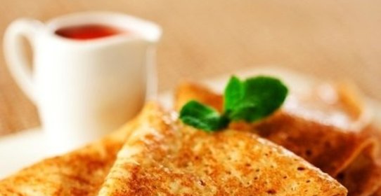 Блинчики на дрожжах и воде