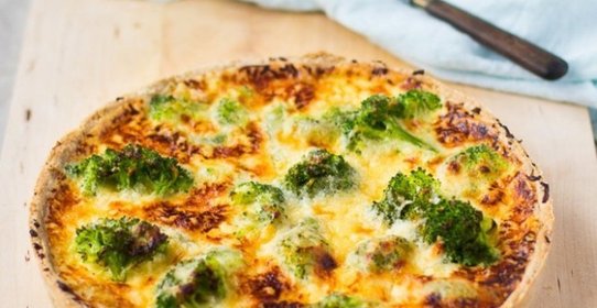 Киш с брокколи