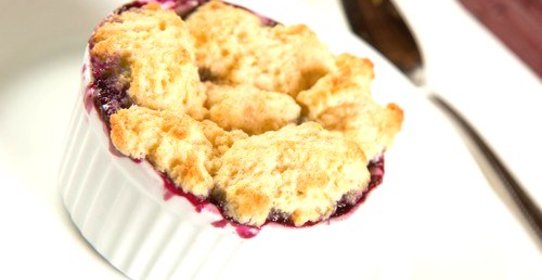 Черничный коблер