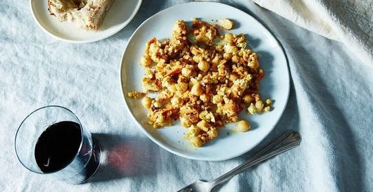 Кускус с морковью и нутом