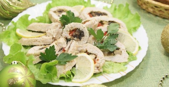 Куриный рулет