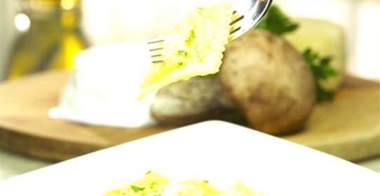 Равиоли «Pasta Fresca» с белыми грибами и рикоттой
