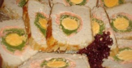 Рыбный рулет Калейдоскоп