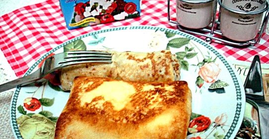 Блинчики с двумя начинками