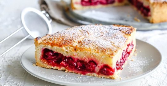 Вишневый пирог