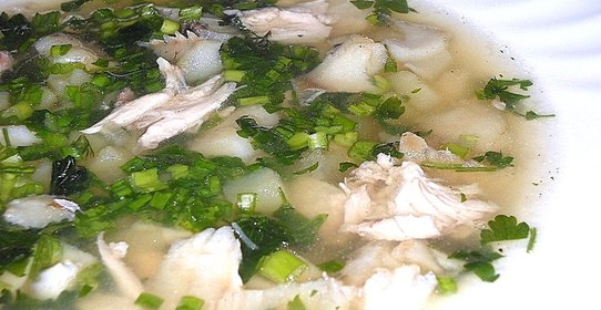 Уха из судака