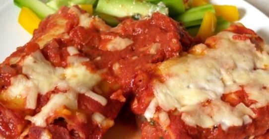 Каннеллони под соусом