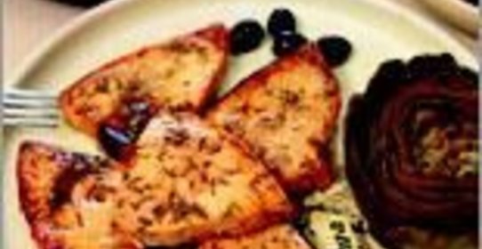 Рыба-меч на решетке