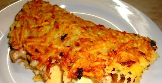 Куриная грудка, запеченная с картофелем