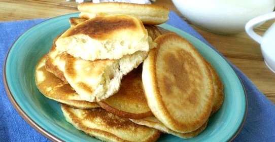 Оладьи на кислом кефире