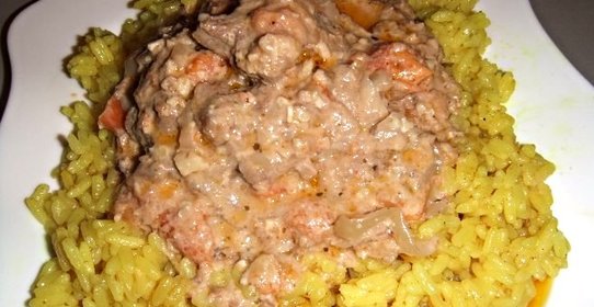 Курица с подливкой в мультиварке