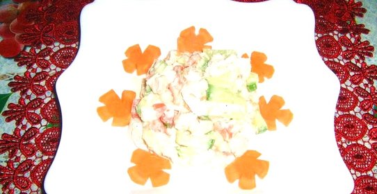 Салат Дыханье весны