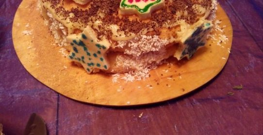 Новогодний торт