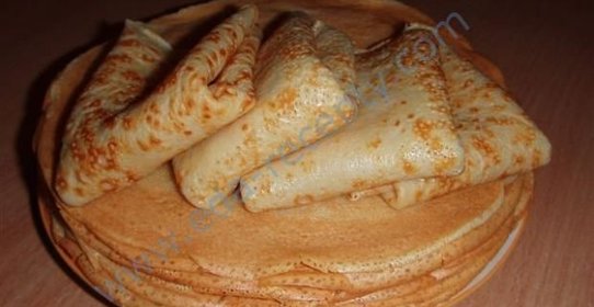 Блины на пиве