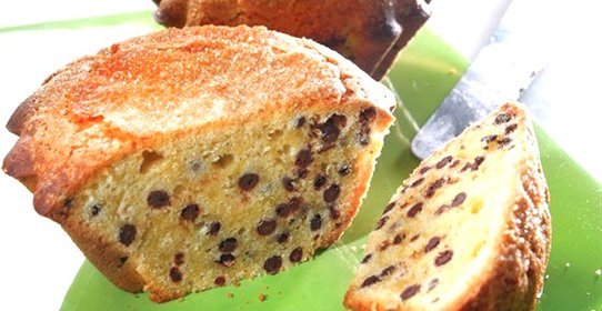 Кекс с оливковым маслом и тертым шоколадом